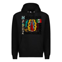 Black madre Premium Hoodie - CowhideDigitalArt