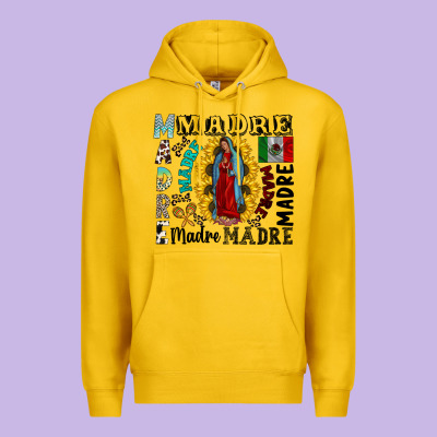 Madre Premium Hoodie Designed By Cowhidedigitalart