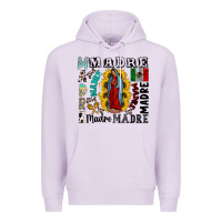 Lilac madre Premium Hoodie - CowhideDigitalArt