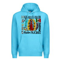Ocean Blue madre Premium Hoodie - CowhideDigitalArt