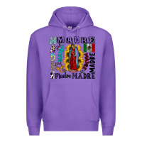 Purple madre Premium Hoodie - CowhideDigitalArt
