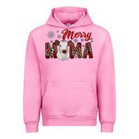 Fuchsia Pink merry mama Urban Hoodie - JahusDesignShop
