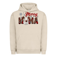 Pigment French Oak merry mama Urban Hoodie - JahusDesignShop