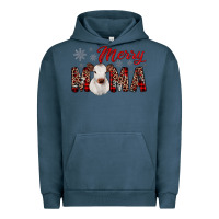 Pigment Midnight Navy merry mama Urban Hoodie - JahusDesignShop