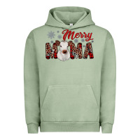 Pigment Oil Green merry mama Urban Hoodie - JahusDesignShop