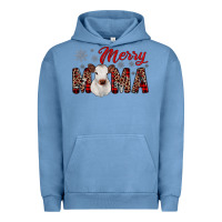 Pigment Pebble Blue merry mama Urban Hoodie - JahusDesignShop