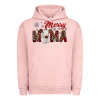 Pigment Salmon merry mama Urban Hoodie - JahusDesignShop