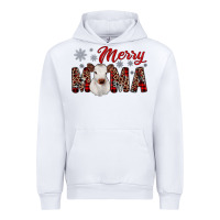 White merry mama Urban Hoodie - JahusDesignShop