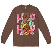 Chestnut Hip Hop Easter Long Sleeve Tee - BundleAndBundleShop