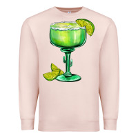 Pale Pink mexican margarita Premium Sweatshirt - AdoDesignShop