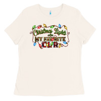 Bone christmas lights are my favorite color Ladies Tee - CowGirlArtShop