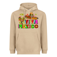Mushroom viva mexico Heavyweight Hoodie - AdoDesignShop