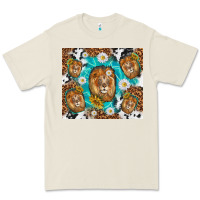Bone lion with leopard and cowhide pattern Premium Tee - TumblerDesignByShophia