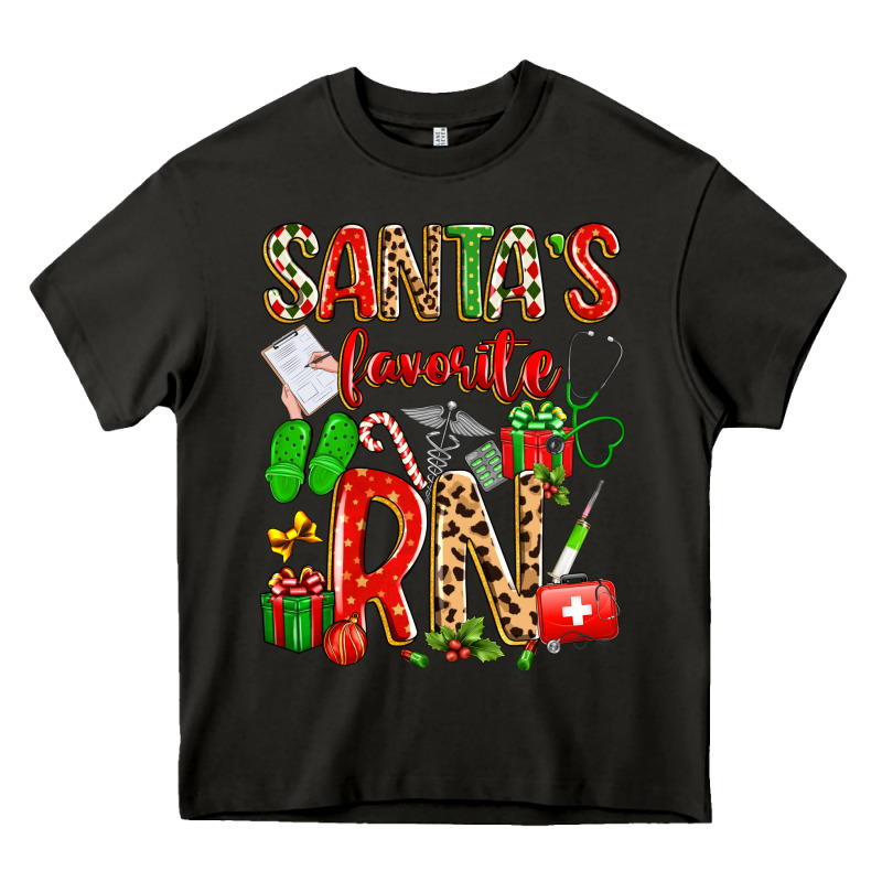 Santa's Favorite Rn Heavy Core Tee by texasbilliewilder | Teevron