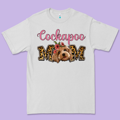 Cockapoo Mom Premium Tee Designed By Jasminsmagicworld