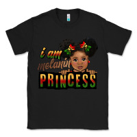 Black i am melanin princess black peekaboo Classic Tee - CowGirlArtShop