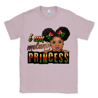 Lilac i am melanin princess black peekaboo Classic Tee - CowGirlArtShop