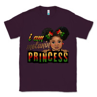 Plum i am melanin princess black peekaboo Classic Tee - CowGirlArtShop