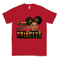 Red i am melanin princess black peekaboo Classic Tee - CowGirlArtShop