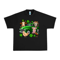 Black St. Patrick's farm animal truck Urban Heavy Tee - OliviaCreatesArt