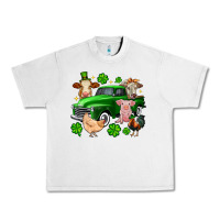 Lunar Rock St. Patrick's farm animal truck Urban Heavy Tee - OliviaCreatesArt
