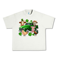 Pistachio St. Patrick's farm animal truck Urban Heavy Tee - OliviaCreatesArt