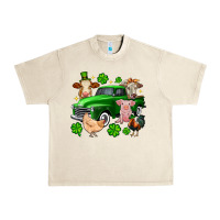 Sandshell St. Patrick's farm animal truck Urban Heavy Tee - OliviaCreatesArt