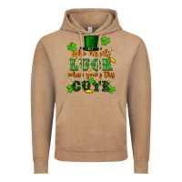 Vintage Coffee who needs luck when youre this cute st patricks Vintage Hoodie - FaDigitalArtStudio