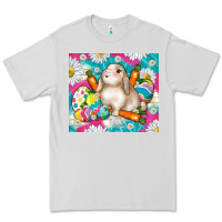 Dove Grey easter day rabbit Premium Tee - TumblerDesignByShophia