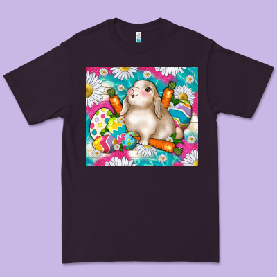 Easter Day Rabbit Premium Tee Designed By Tumblerdesignbyshophia