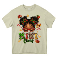 Mossy mini claus messy bun Heavy Core Tee - texasbilliewilder