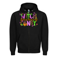 Black witch better have my candy Zipper Hoodie - AdoDesignShop