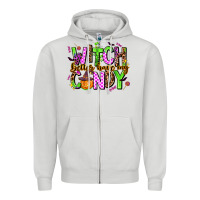 Dove Grey witch better have my candy Zipper Hoodie - AdoDesignShop