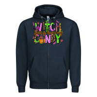 Navy witch better have my candy Zipper Hoodie - AdoDesignShop