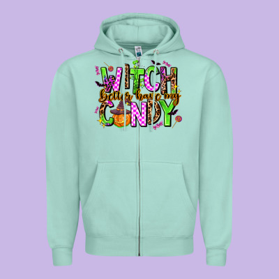 Witch Better Have My Candy Zipper Hoodie Designed By Adodesignshop