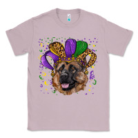 Lilac Mardi gras hat german shepherd Classic Tee - RanaPortraitStore