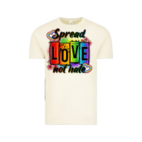 Vintage Arctic spread love not hate Vintage Tee - OliviaCreatesArt