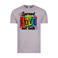 Vintage Zinc spread love not hate Vintage Tee - OliviaCreatesArt