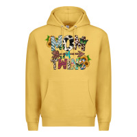 Antique Gold mom of twins Premium Hoodie - CowhideDigitalArt