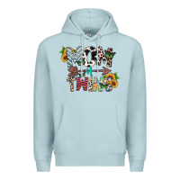 Blue Mist mom of twins Premium Hoodie - CowhideDigitalArt