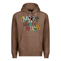 Chestnut mom of twins Premium Hoodie - CowhideDigitalArt