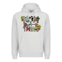 Dove Grey mom of twins Premium Hoodie - CowhideDigitalArt