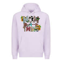 Lilac mom of twins Premium Hoodie - CowhideDigitalArt