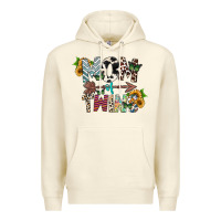 Sandshell mom of twins Premium Hoodie - CowhideDigitalArt
