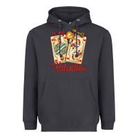 Smoke be my valentine with playing cards and key Heavyweight Hoodie - AdoDesignShop