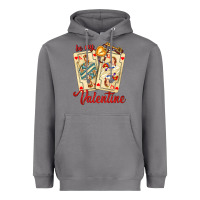 Storm be my valentine with playing cards and key Heavyweight Hoodie - AdoDesignShop