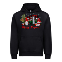 Black merry christmas gnome caravan Urban Hoodie - JahusDesignShop