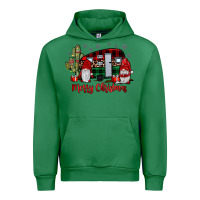 Emerald merry christmas gnome caravan Urban Hoodie - JahusDesignShop