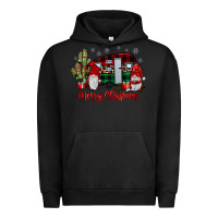 Pigment Black merry christmas gnome caravan Urban Hoodie - JahusDesignShop