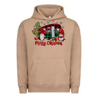 Pigment Burro merry christmas gnome caravan Urban Hoodie - JahusDesignShop